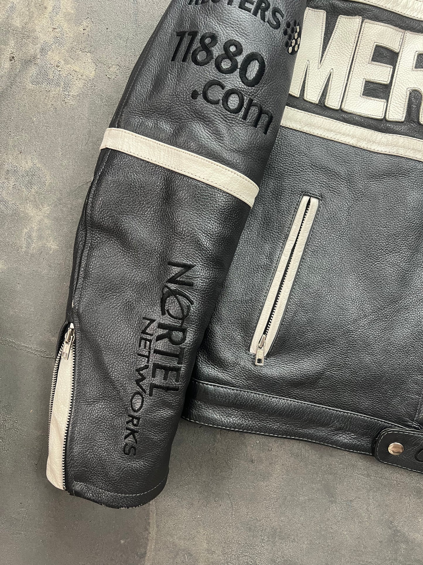 Mercedes Racing Leather Jacket 00's [Size: M]