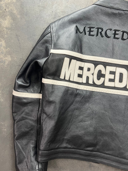 Mercedes Racing Leather Jacket 00's [Size: M]