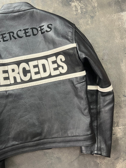 Mercedes Racing Leather Jacket 00's [Size: M]