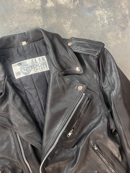 Alan Gordon Biker Jacket Crop Fit [Size: M]