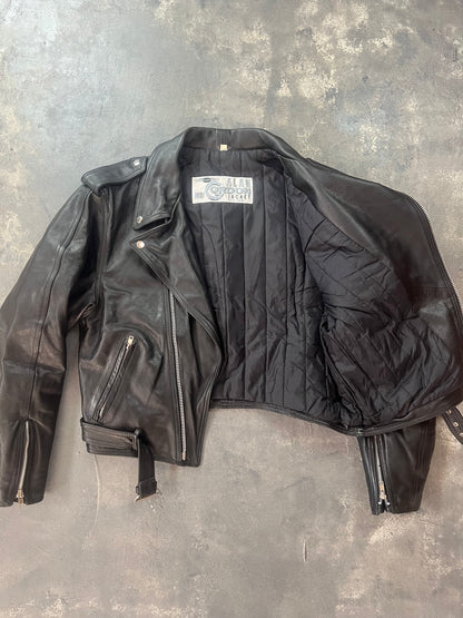 Alan Gordon Biker Jacket Crop Fit [Size: M]