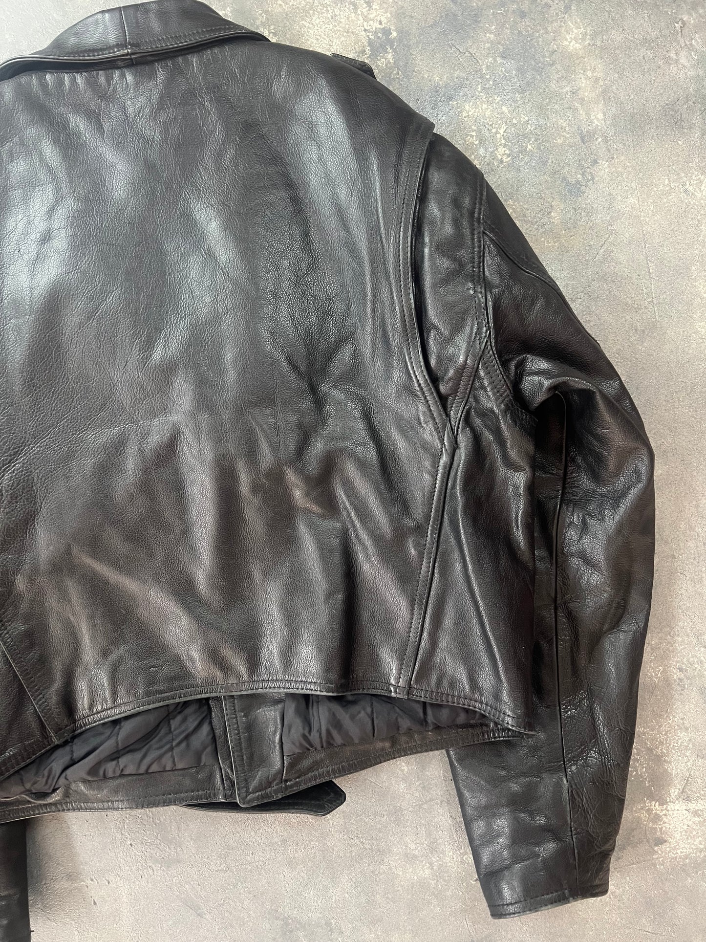 Alan Gordon Biker Jacket Crop Fit [Size: M]