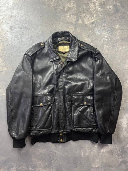 Redskins Aviator A-2 Leather Jacket [Size: L]