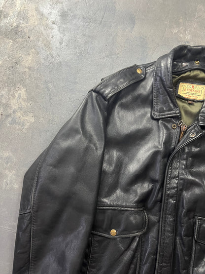 Redskins Aviator A-2 Leather Jacket [Size: L]