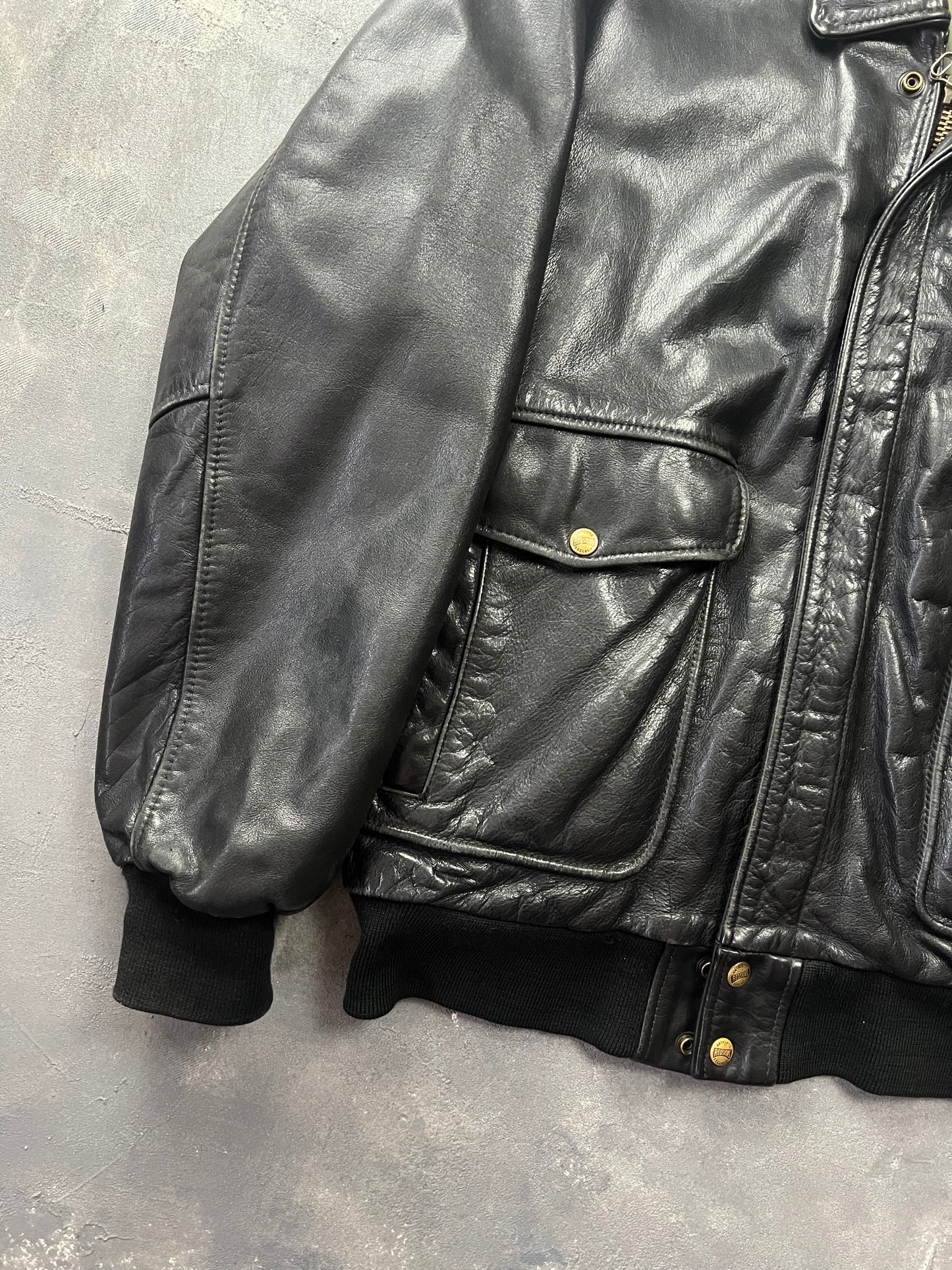 Redskins Aviator A-2 Leather Jacket [Size: L]