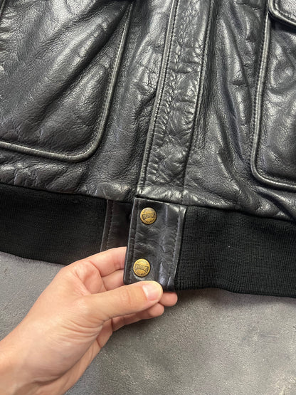 Redskins Aviator A-2 Leather Jacket [Size: L]