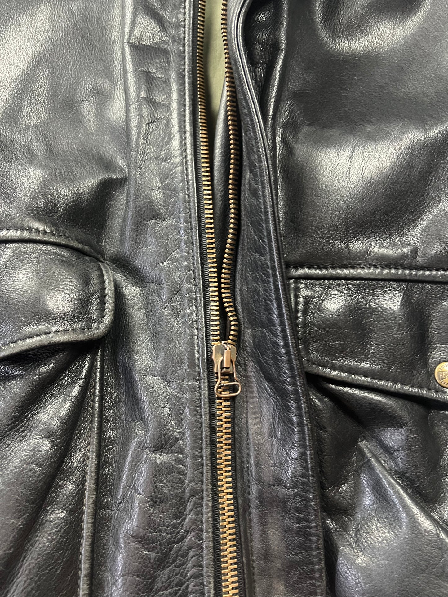 Redskins Aviator A-2 Leather Jacket [Size: L]