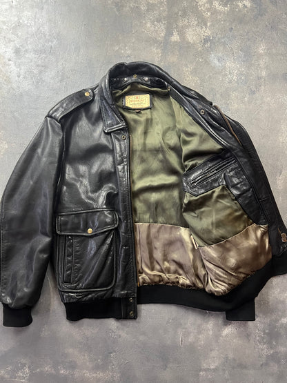 Redskins Aviator A-2 Leather Jacket [Size: L]