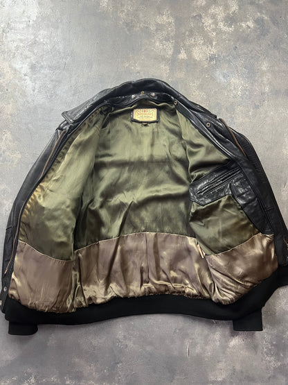 Redskins Aviator A-2 Leather Jacket [Size: L]