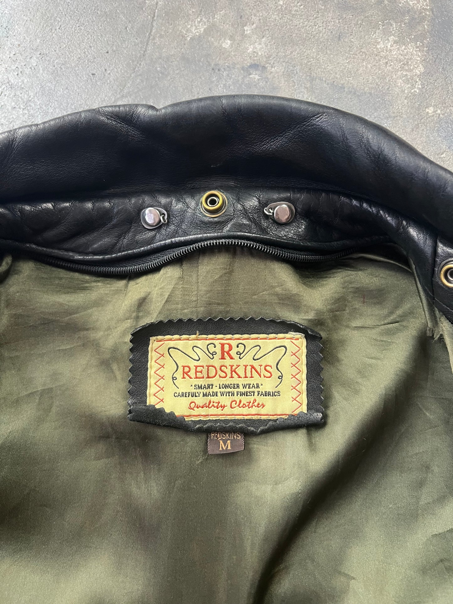 Redskins Aviator A-2 Leather Jacket [Size: L]