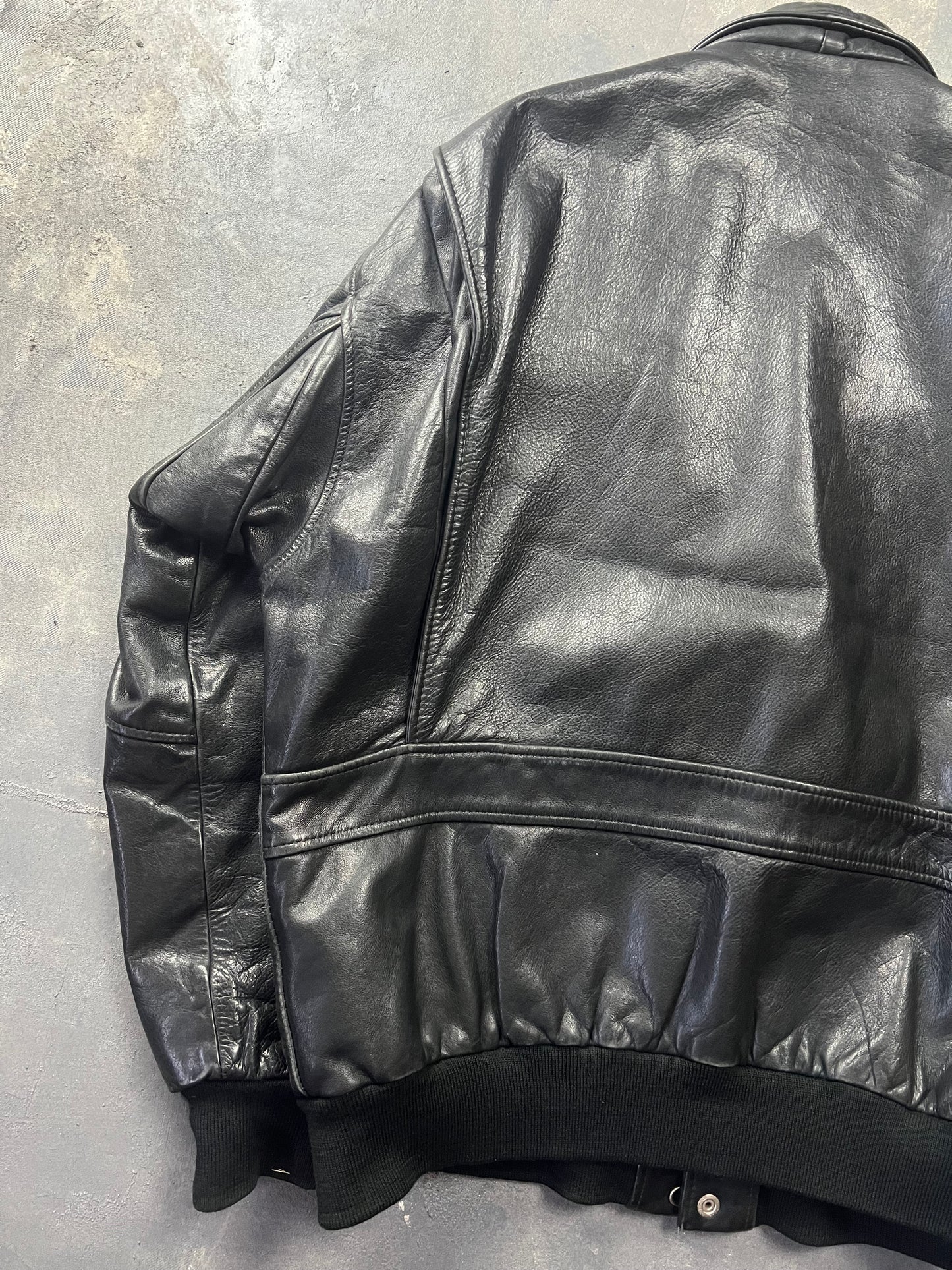 Redskins Aviator A-2 Leather Jacket [Size: L]
