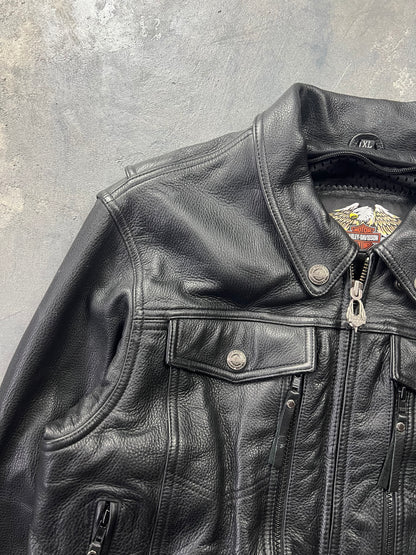 Harley Davidson 01/07 Leather Jacket [Size: M]