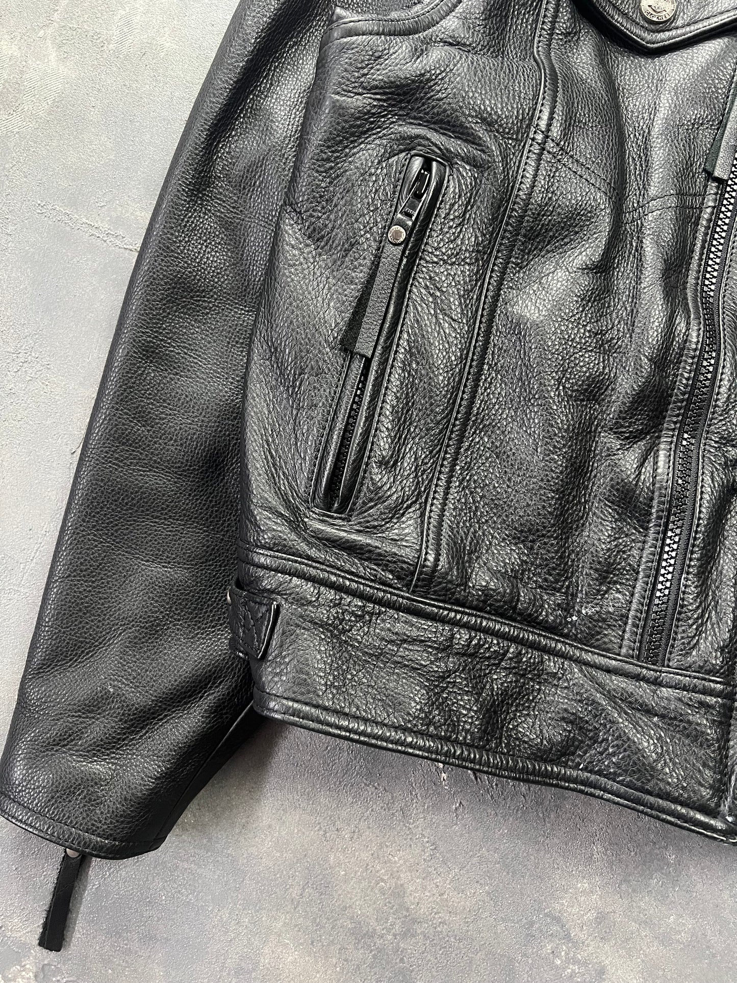 Harley Davidson 01/07 Leather Jacket [Size: M]