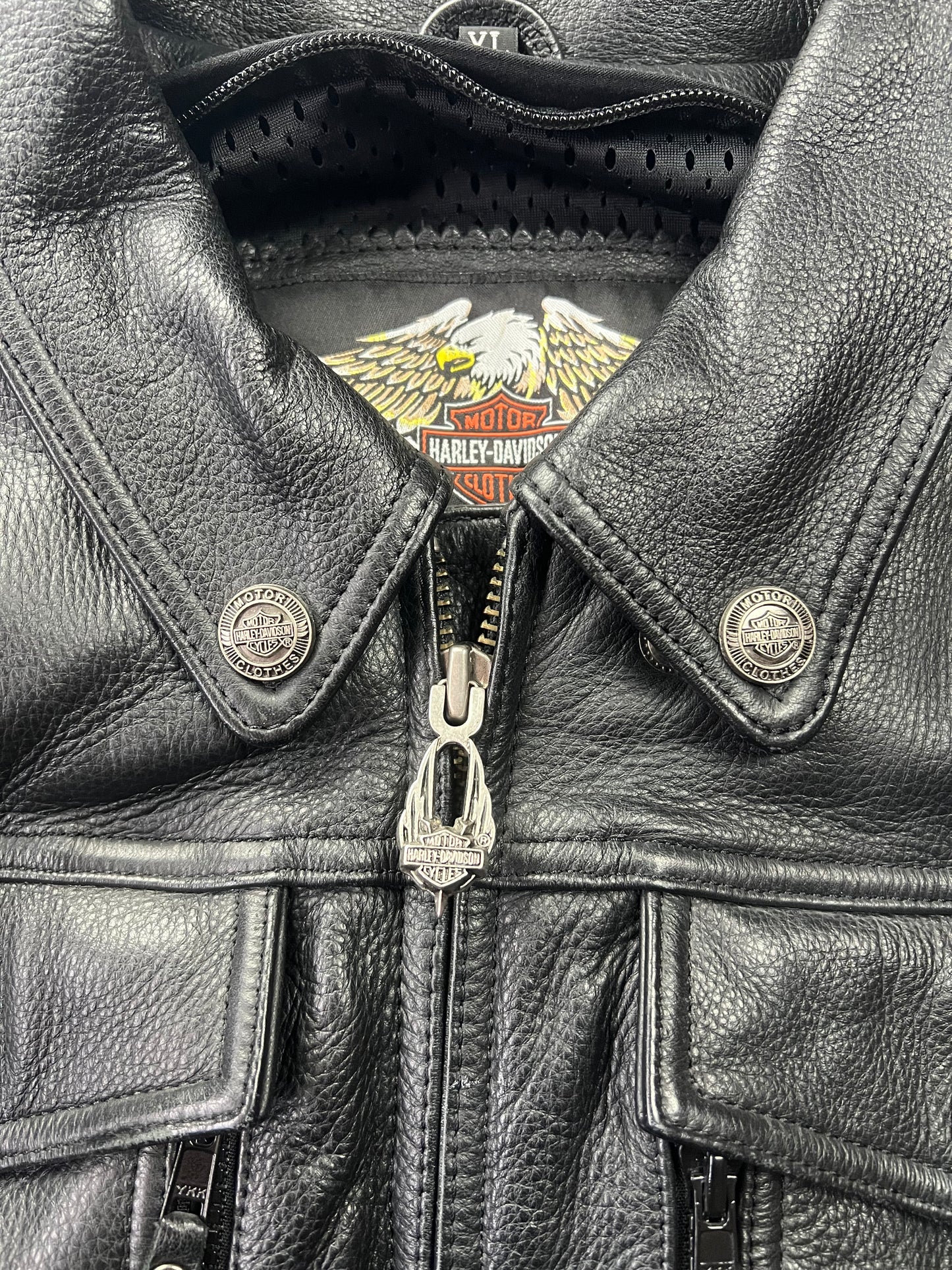 Harley Davidson 01/07 Leather Jacket [Size: M]