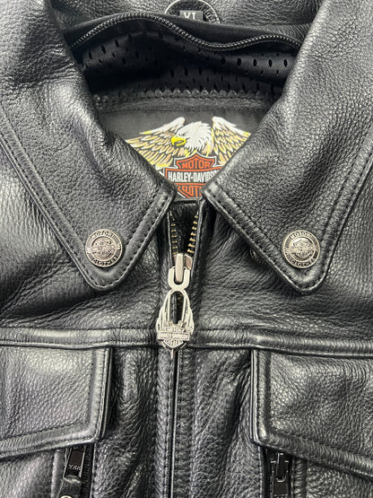 Harley Davidson 01/07 Leather Jacket [Size: M]
