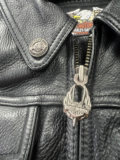 Harley Davidson 01/07 Leather Jacket [Size: M]