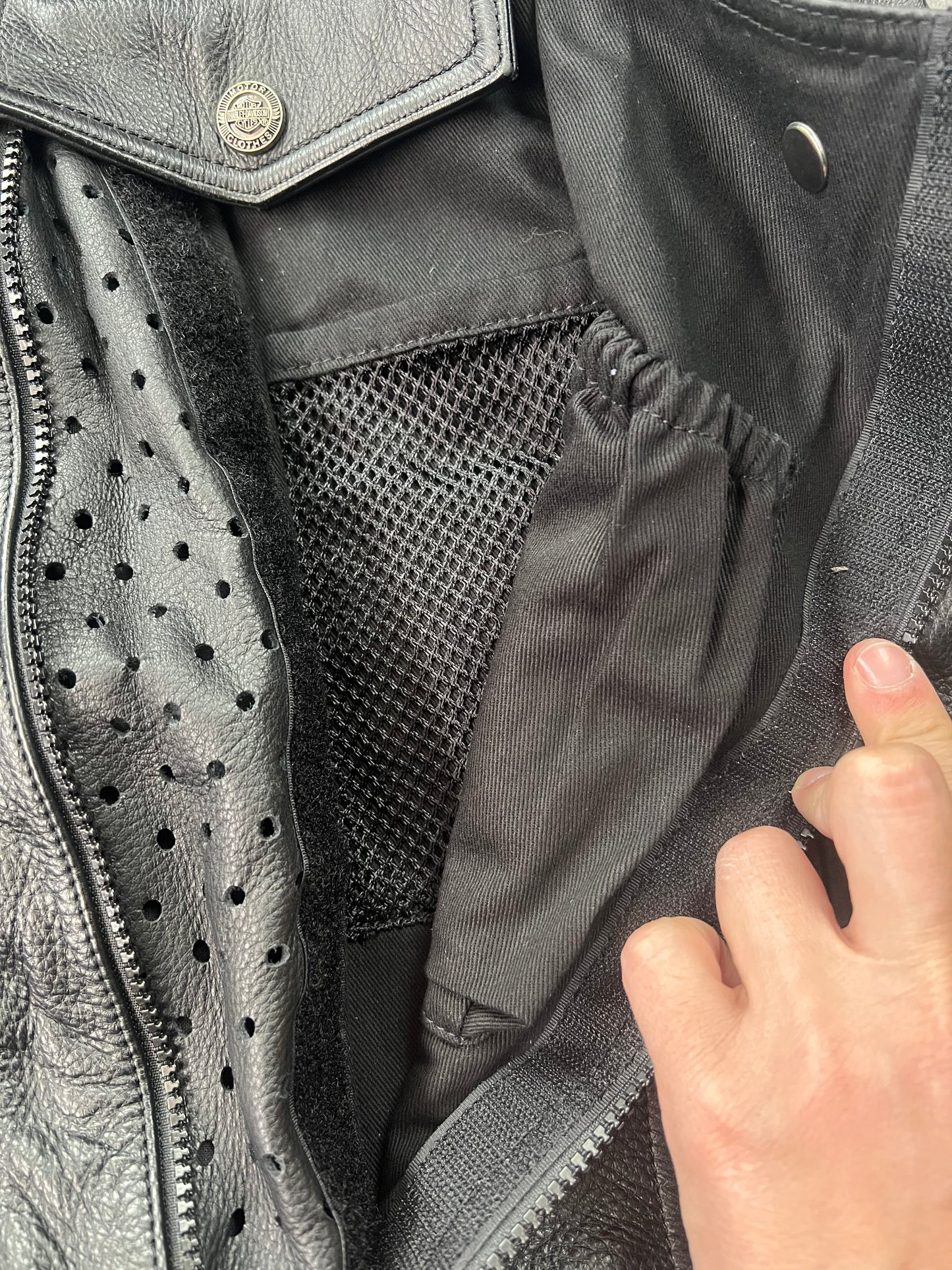 Harley Davidson 01/07 Leather Jacket [Size: M]