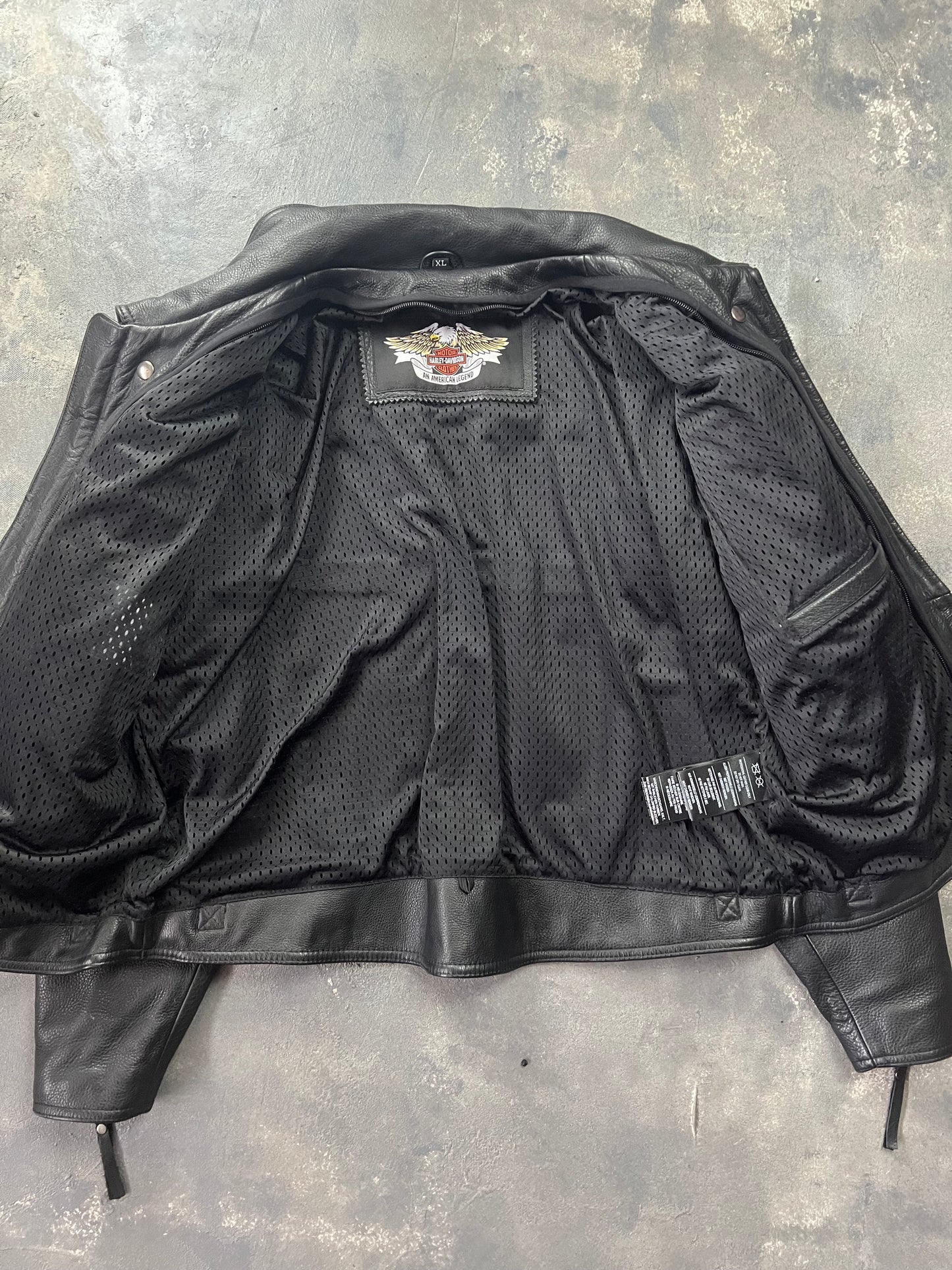 Harley Davidson 01/07 Leather Jacket [Size: M]
