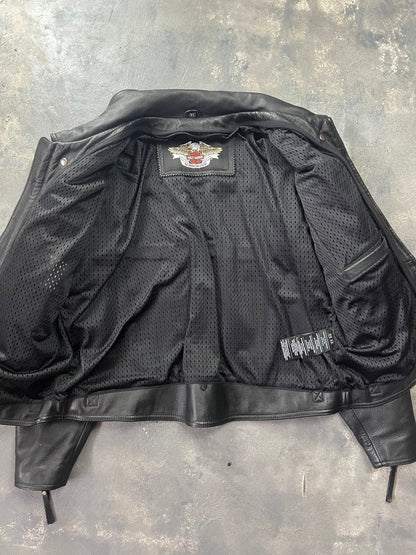 Harley Davidson 01/07 Leather Jacket [Size: M]