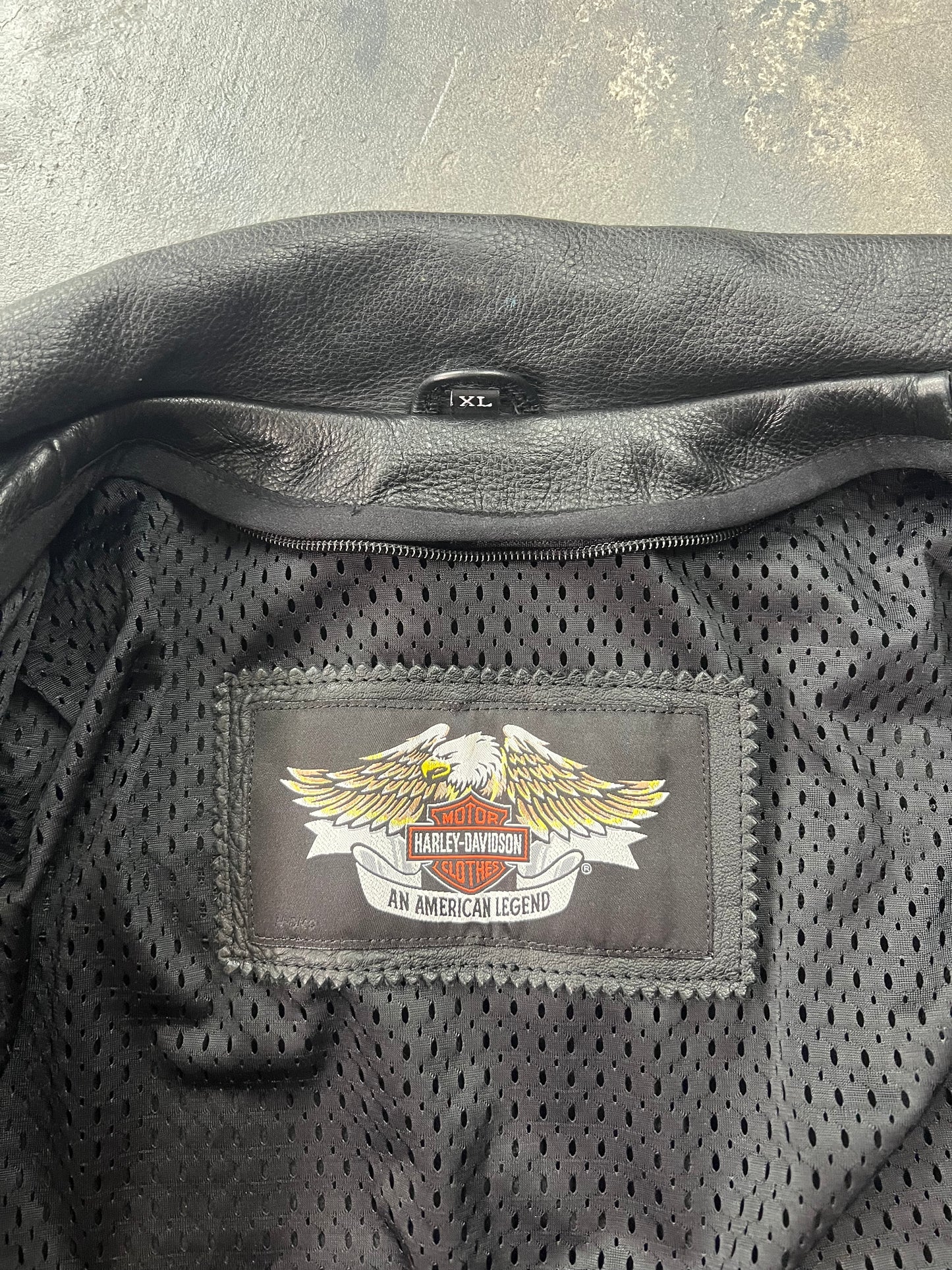 Harley Davidson 01/07 Leather Jacket [Size: M]
