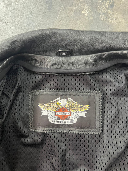 Harley Davidson 01/07 Leather Jacket [Size: M]