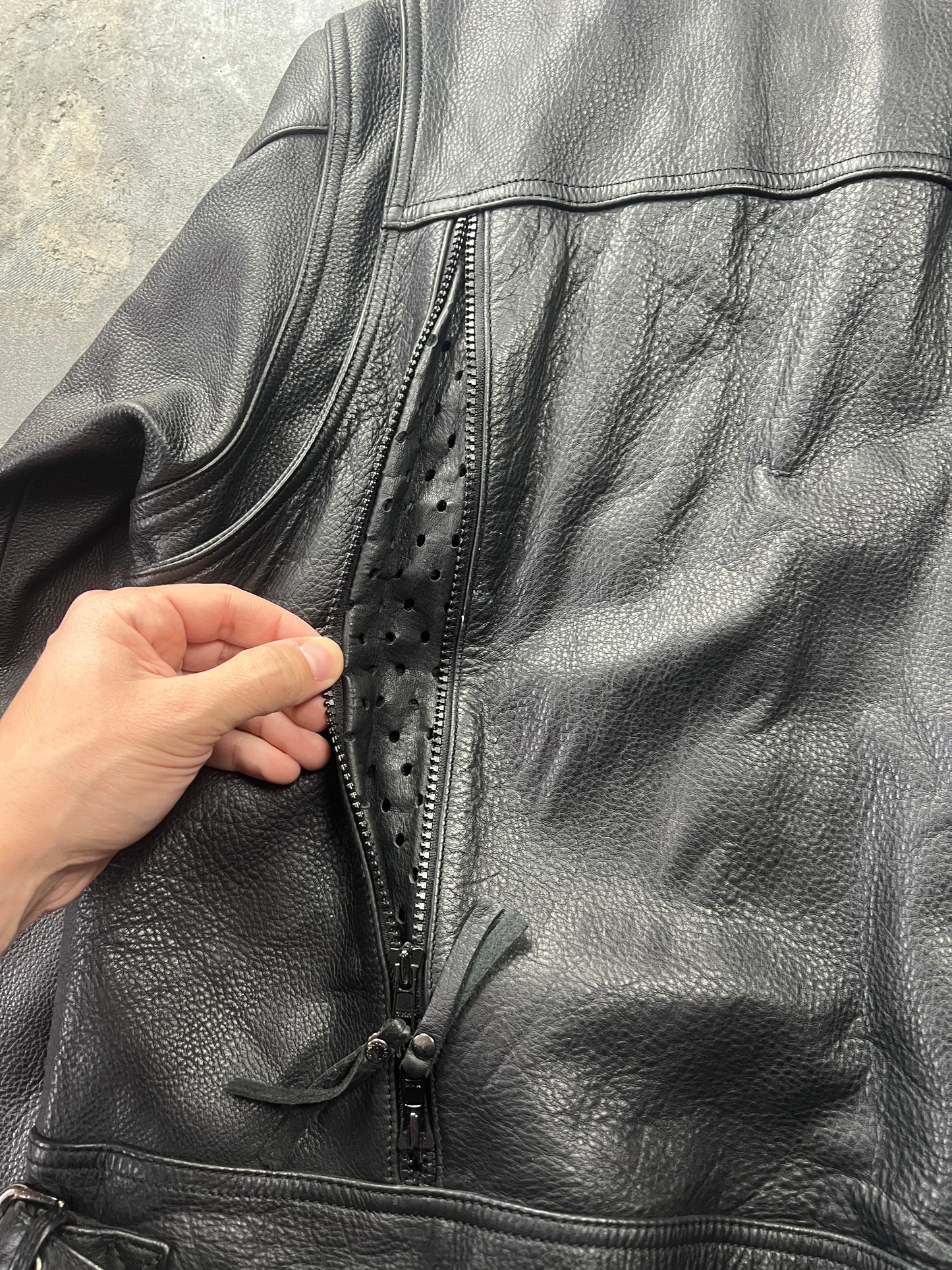 Harley Davidson 01/07 Leather Jacket [Size: M]