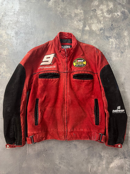 Nascar Leather Jacket 00’s Kasey Kahne #9 Dodge [Size: S]
