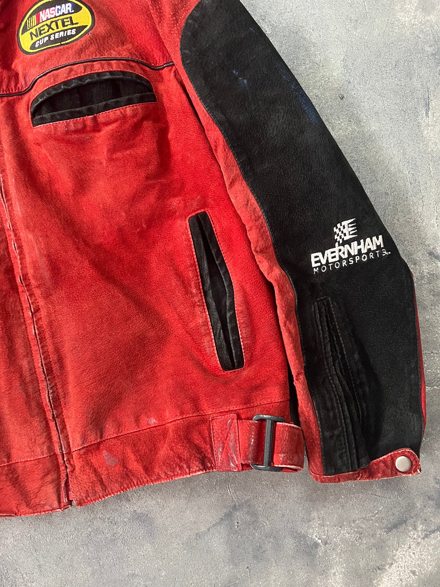 Nascar Leather Jacket 00’s Kasey Kahne #9 Dodge [Size: S]