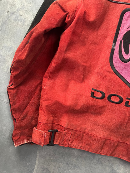 Nascar Leather Jacket 00’s Kasey Kahne #9 Dodge [Size: S]