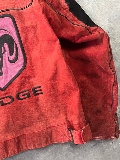 Nascar Leather Jacket 00’s Kasey Kahne #9 Dodge [Size: S]