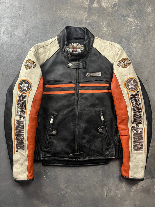 Harley Davidson 00's Leather Jacket (M)
