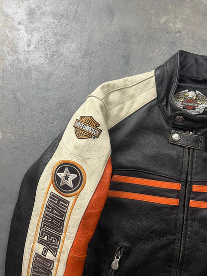 Harley Davidson 00's Leather Jacket [Size: M]