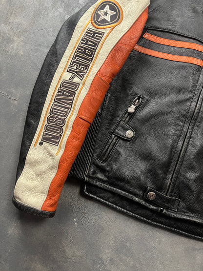 Harley Davidson 00's Leather Jacket [Size: M]