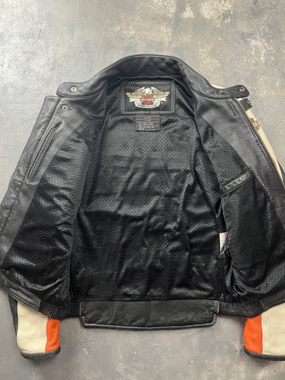 Harley Davidson 00's Leather Jacket [Size: M]