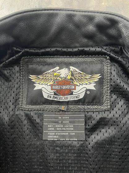 Harley Davidson 00's Leather Jacket [Size: M]
