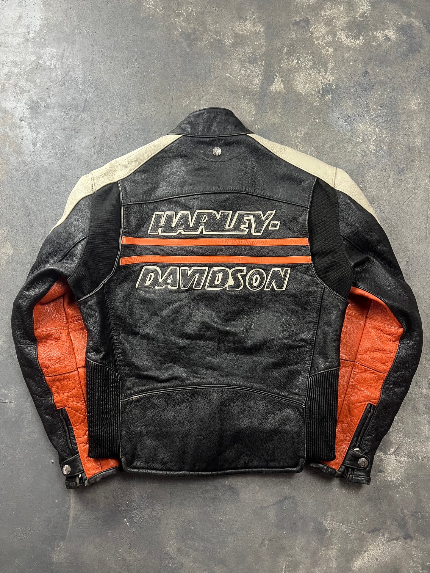 Harley Davidson 00's Leather Jacket [Size: M]