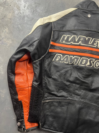 Harley Davidson 00's Leather Jacket [Size: M]