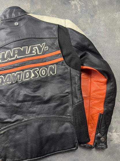 Harley Davidson 00's Leather Jacket [Size: M]