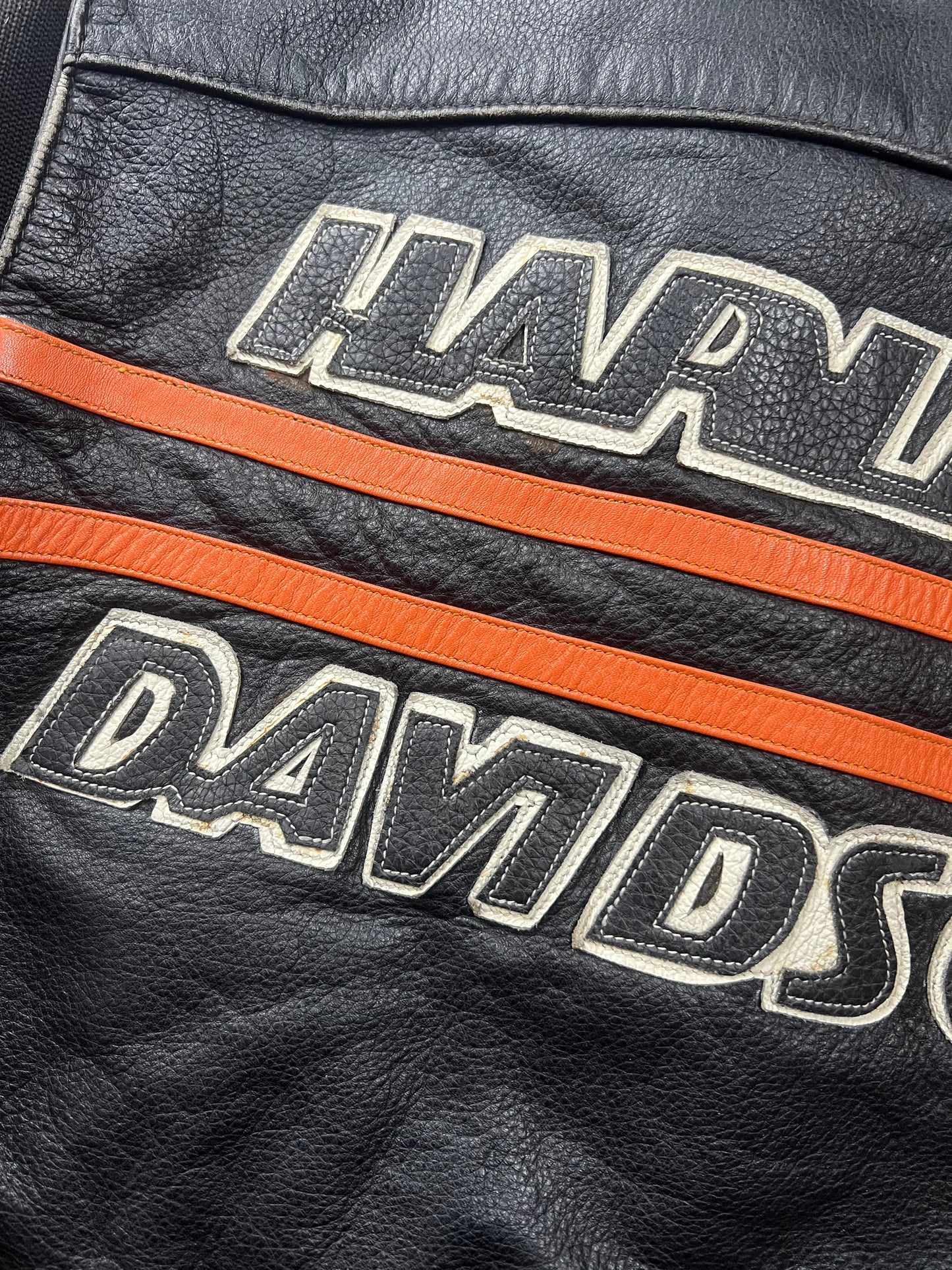 Harley Davidson 00's Leather Jacket [Size: M]