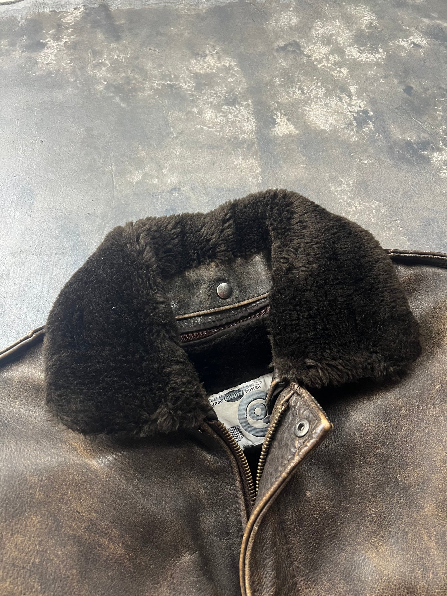 Alan Gordon Aviator A-2 Natural Fade 00’s [Size: M]