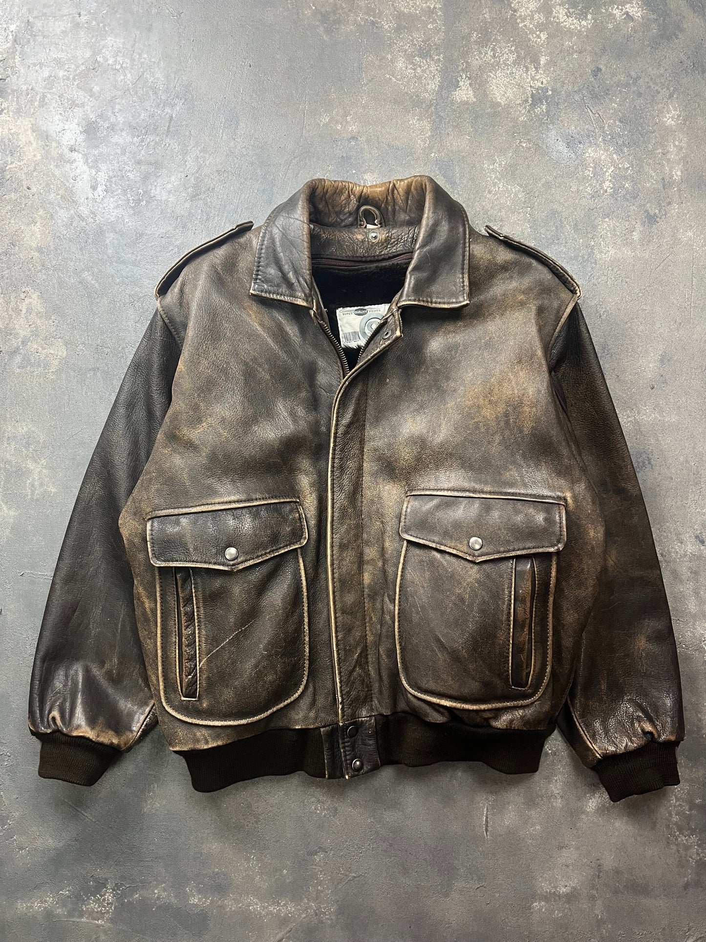 Alan Gordon Aviator A-2 Natural Fade 00’s [Size: M]