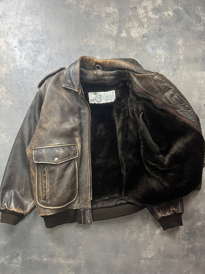 Alan Gordon Aviator A-2 Natural Fade 00’s [Size: M]