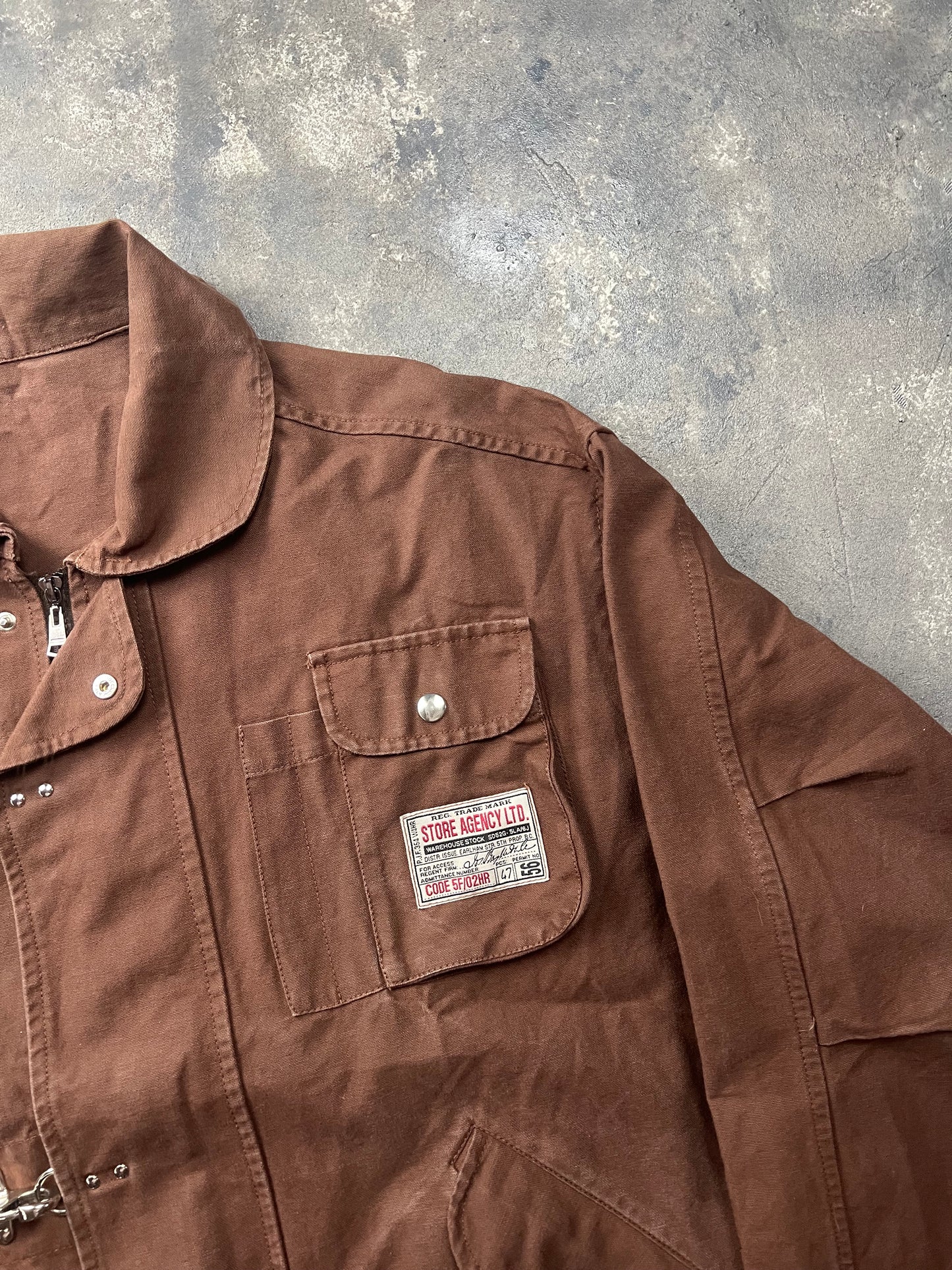 Working Fireman Jacket Made in Italy [Size: XL]
