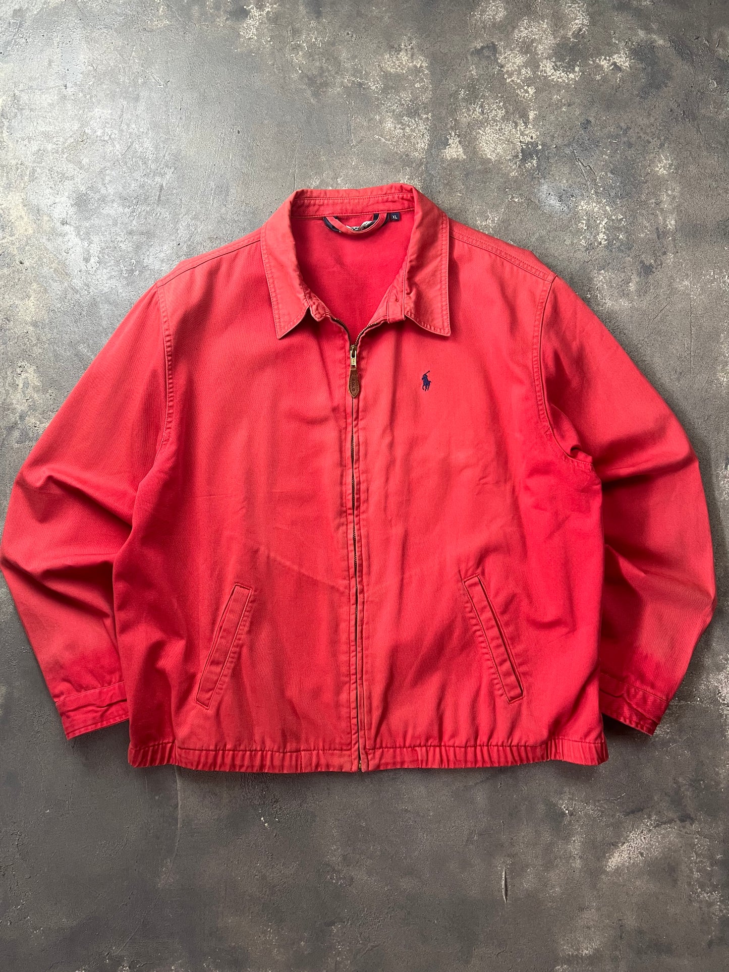 Natural Faded Jacket Polo by Ralph Lauren [Size: XL]