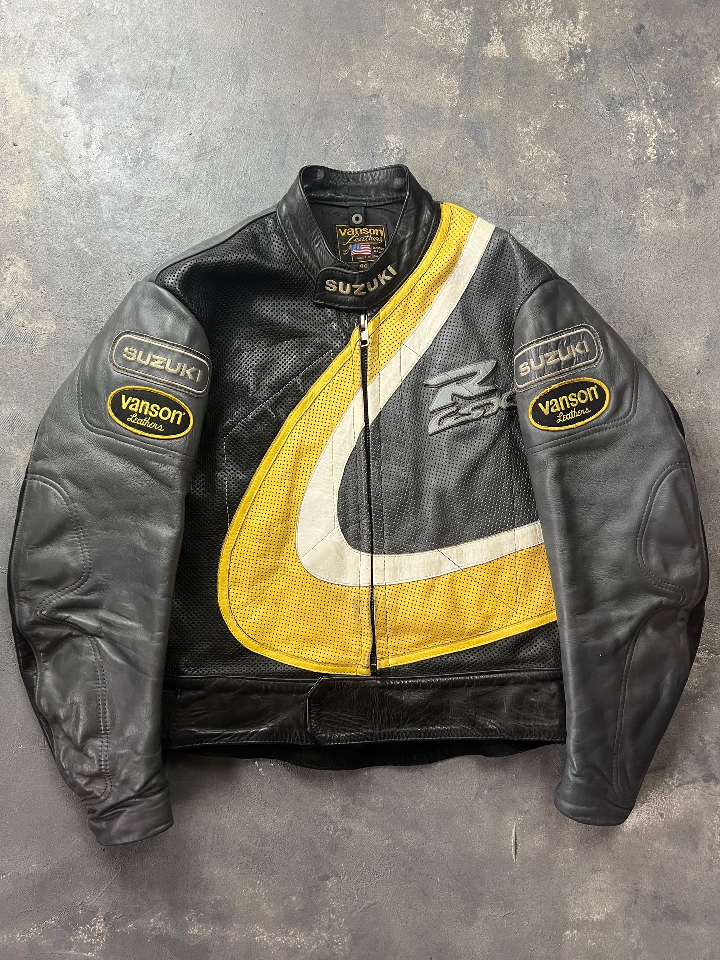 Vanson Leather X Suzuki GSX-R Made in USA