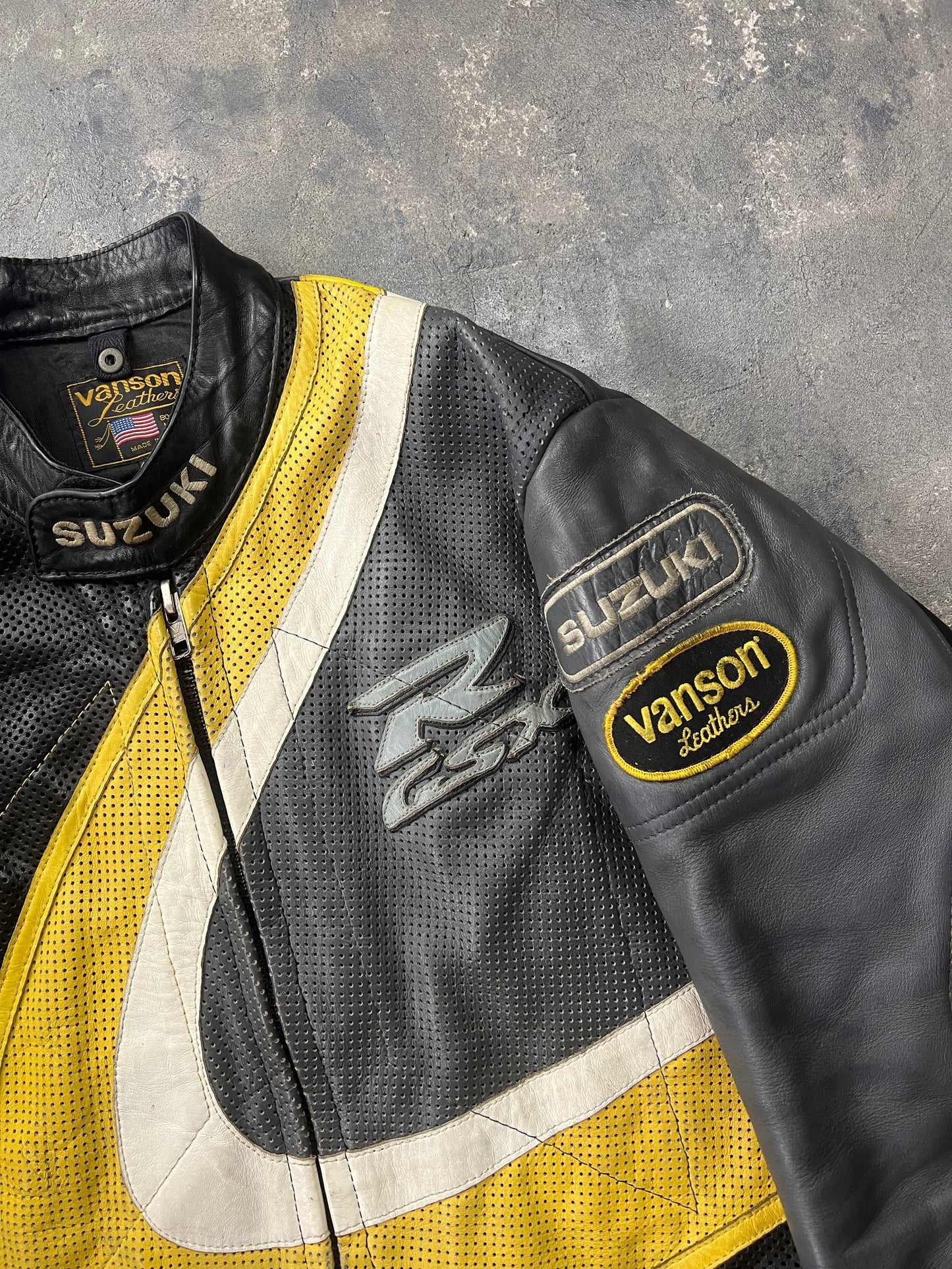 Vanson Leather X Suzuki GSX-R Made in USA