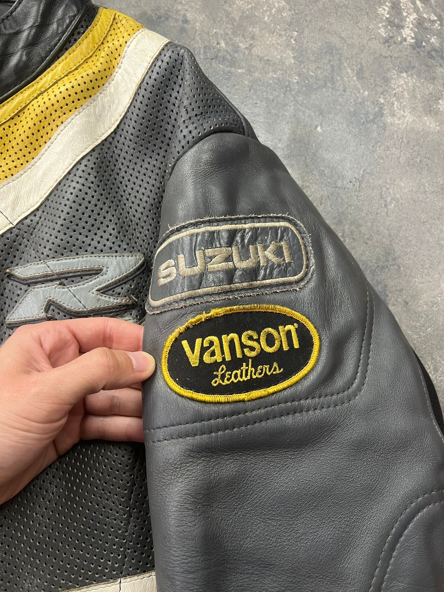 Vanson Leather X Suzuki GSX-R Made in USA