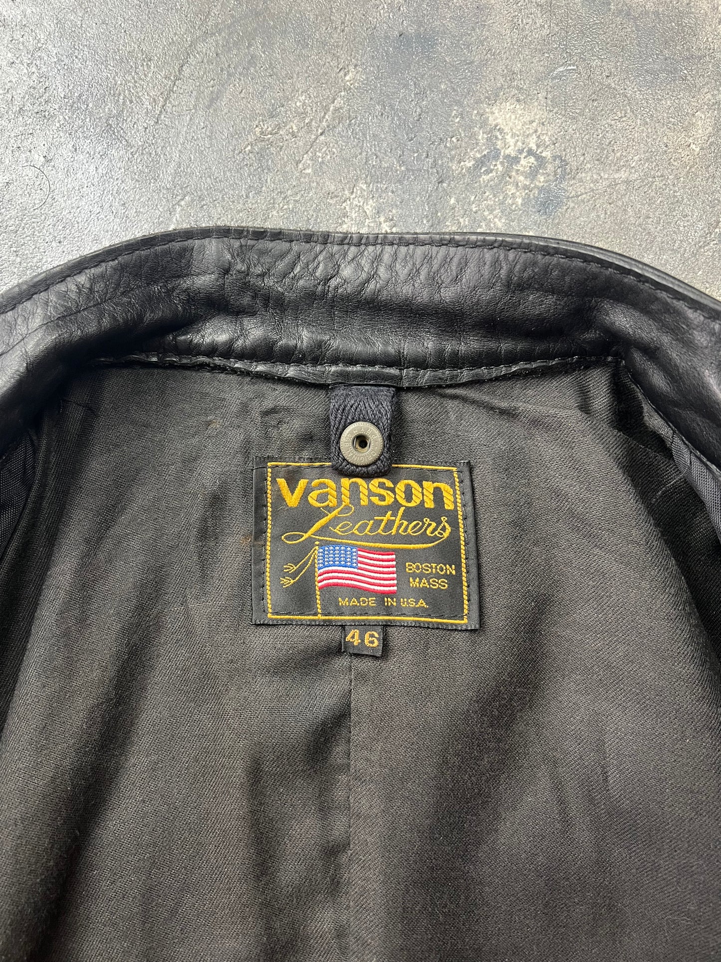 Vanson Leather X Suzuki GSX-R Made in USA