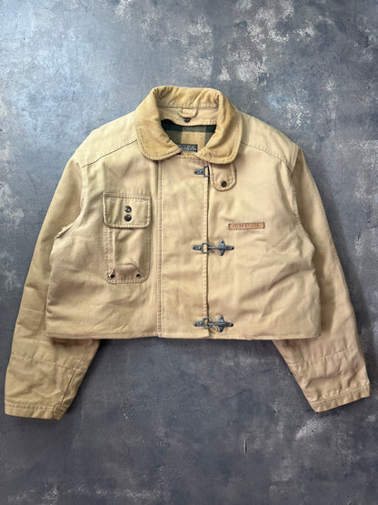 Avirex Fireman Jacket 90's Simil Fay Crop Fit [Size:L]