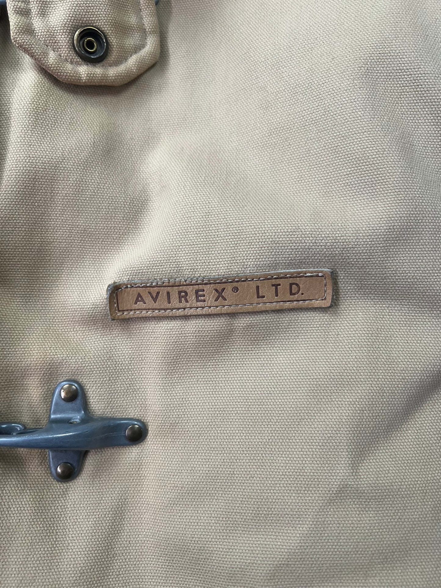 Avirex Fireman Jacket 90's Simil Fay Crop Fit [Size:L]